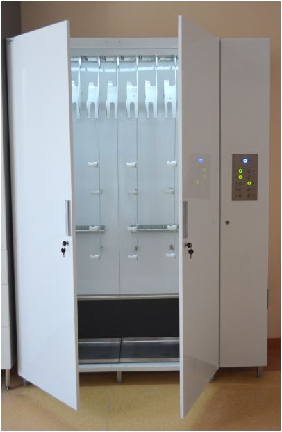 Szafy na endoskopy Polymed Szafa