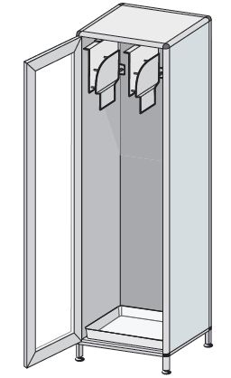 Szafy na endoskopy TRIBO typ 5107
