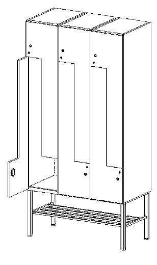 Szafy ubraniowe Hammerlit Szafa szatniowa Hammerlit