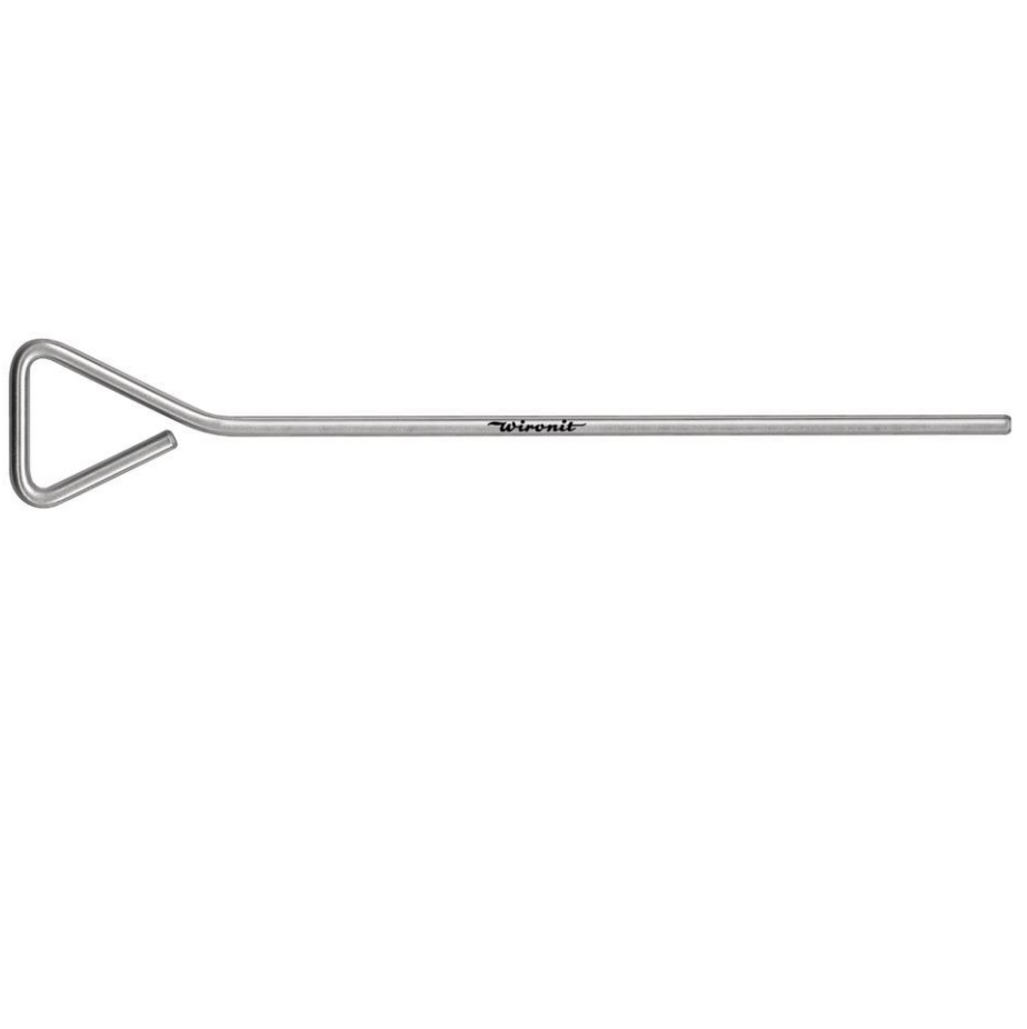 Szpatułki, głaszczki, łyżeczki i szufelki z metalu B/D Drigalskiego prosta