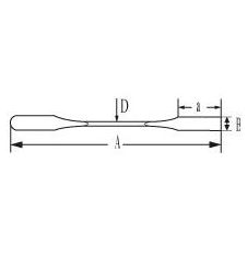 Szpatułki, głaszczki, łyżeczki i szufelki z metalu Bochem Mikroszufelka