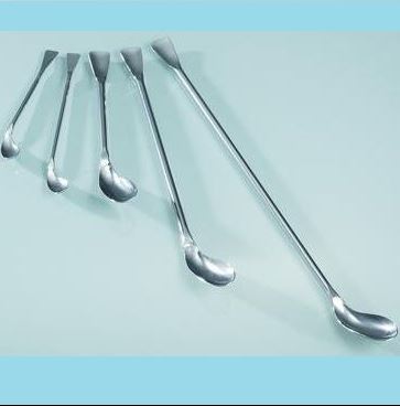 Szpatułki, łyżeczki i szufelki z metalu Burkle Poly