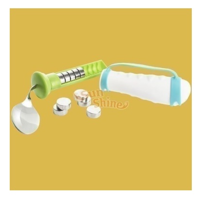 Sztućce dla pacjentów i osób niepełnosprawnych PDS CARE Łyżka z obciążnikami i wyginaną elastyczną końcówką.