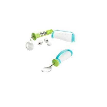 Sztućce dla pacjentów i osób niepełnosprawnych PDS CARE Łyżka z obciążnikami i wyginaną elastyczną końcówką.