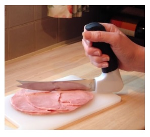 Sztućce dla pacjentów i osób niepełnosprawnych PDS CARE Nóż ogólnego przeznaczenia z ergonomicznym uchwytem