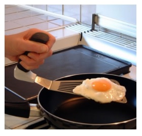 Sztućce dla pacjentów i osób niepełnosprawnych PDS CARE Szpatułka z ergonomicznym uchwytem