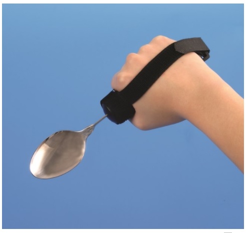 Sztućce dla pacjentów i osób niepełnosprawnych PDS CARE Uchwyt do sztućców wyginanych