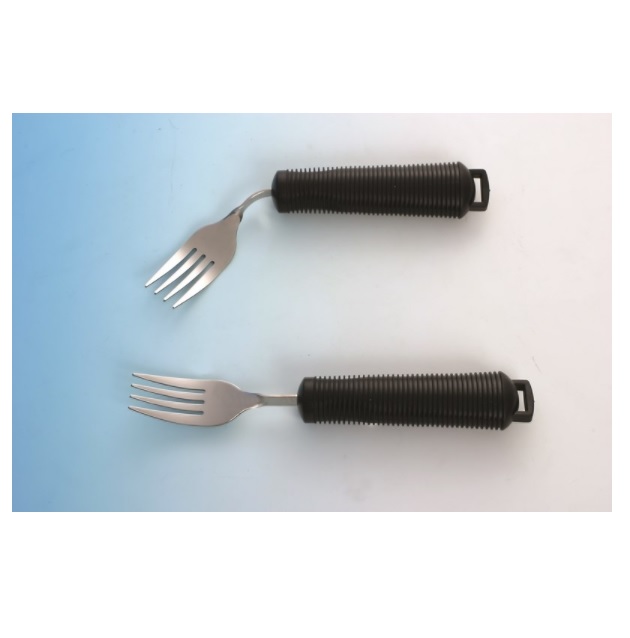 Sztućce dla pacjentów i osób niepełnosprawnych PDS CARE Widelec wyginany - elastyczny dla niepełnosprawnych