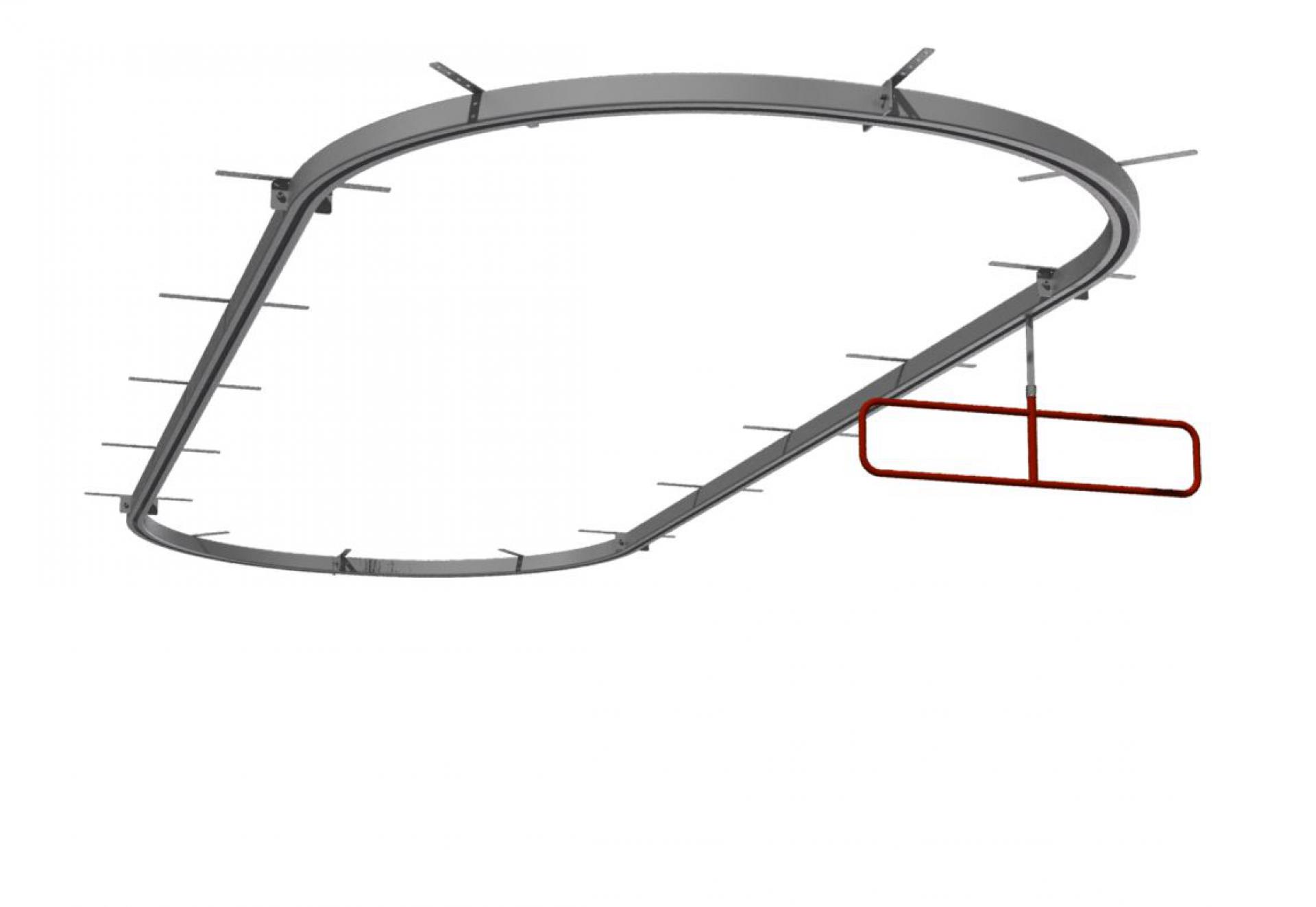 Szyny sufitowe do pionizacji Terma Libra
