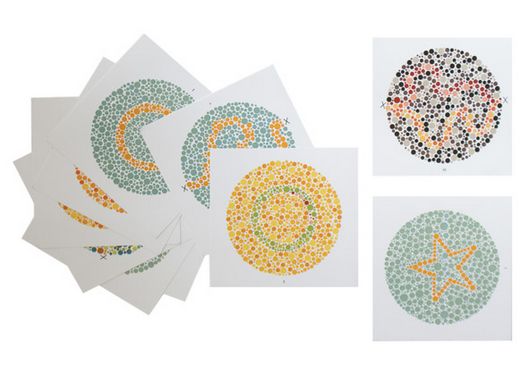 Tablice do rozpoznawania barw (Ishihary) GIMA dla dzieci