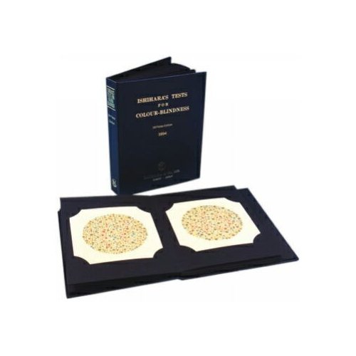 Tablice do rozpoznawania barw (Ishihary) Kanehara 38 tablic