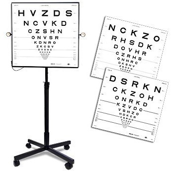 Tablice okulistyczne do badania ostrości wzroku Good-lite ETDRS VIEVER ESC 3000, 52069-S