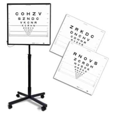 Tablice okulistyczne do badania ostrości wzroku Good-lite ETDRS VIEVER ESC 500702