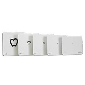 Tablice okulistyczne do badania ostrości wzroku Good-lite Symbole LEA Karty 52011