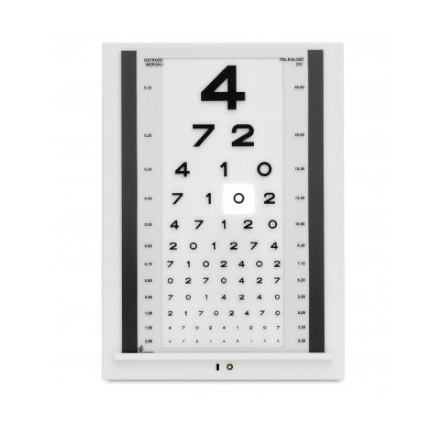 Tablice okulistyczne do badania ostrości wzroku Oculus OKO