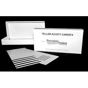 Tablice okulistyczne do badania ostrości wzroku Precision Vision Teller Acuity Cards II 52001