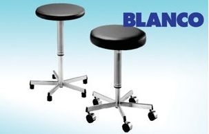 Taborety medyczne i laboratoryjne Blanco 344355/ 344357/ 344358/ 344359/ 344360