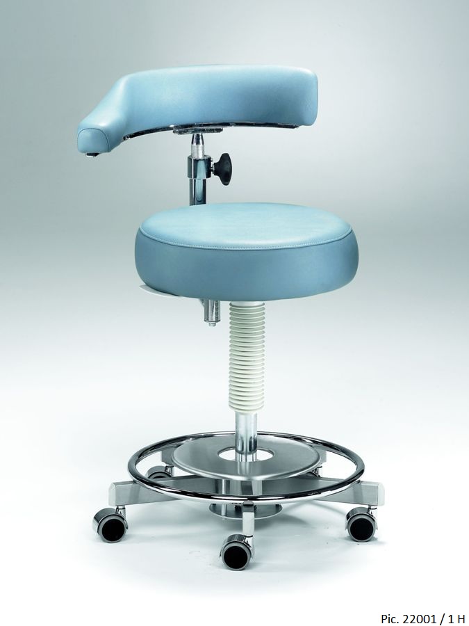 Taborety medyczne i laboratoryjne jorg&sohn Coburg Dentalift 22001