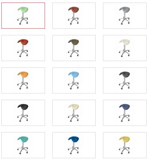 Taborety medyczne i laboratoryjne Meden-Inmed Koziołek FLEXI