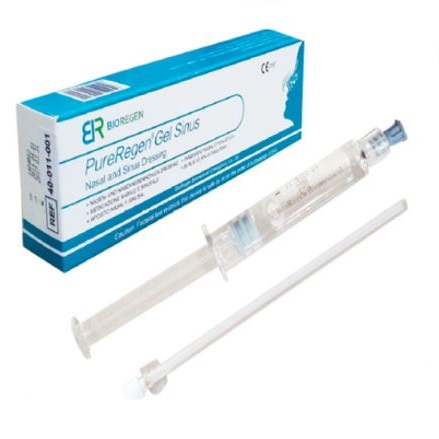 Tampony opatrunkowe (opatrunki donosowe) BIOREGEN Biomedical PureRegen Gel Sinus