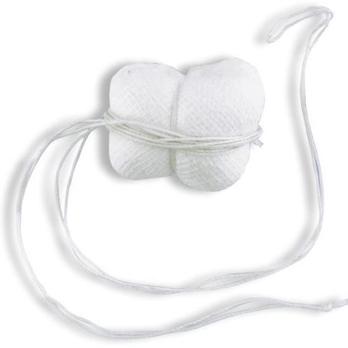 Tampony opatrunkowe (opatrunki donosowe) TZMO Absorba gazowe