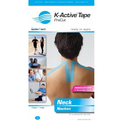 Taśmy kinezjologiczne (Tapy,Tejpy) NITTO DENKO K-Active Tape PreCut Kręgosłup Szyjny