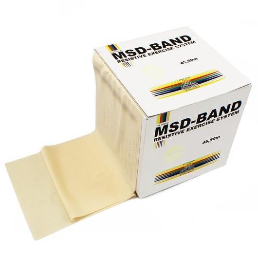 Taśmy rehabilitacyjne i treningowe MSD MSD lateksowa