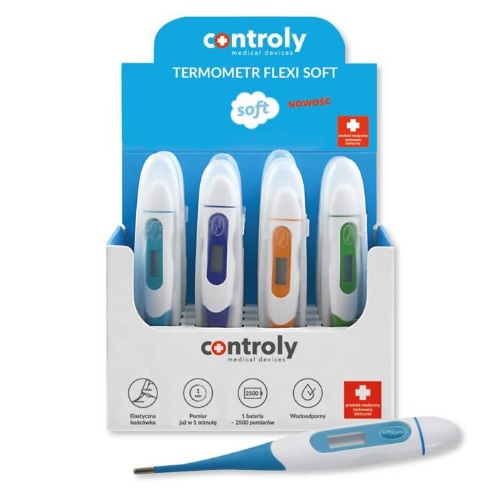 Termometry elektroniczne dla pacjenta Kangfu Medical Equipment Factory CONTROLY FLEXI SOFT