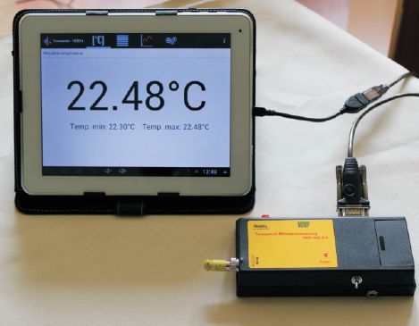Termometry elektroniczne laboratoryjne Geneza TKP-302 SC Android