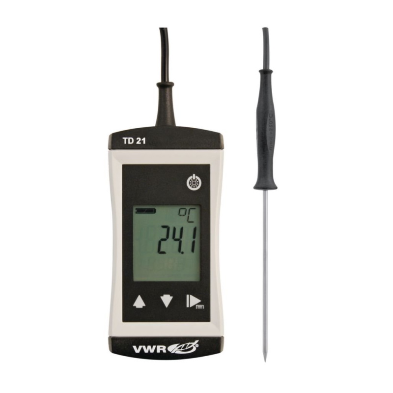 Termometry elektroniczne laboratoryjne VWR TD20 / TD21 / TD22