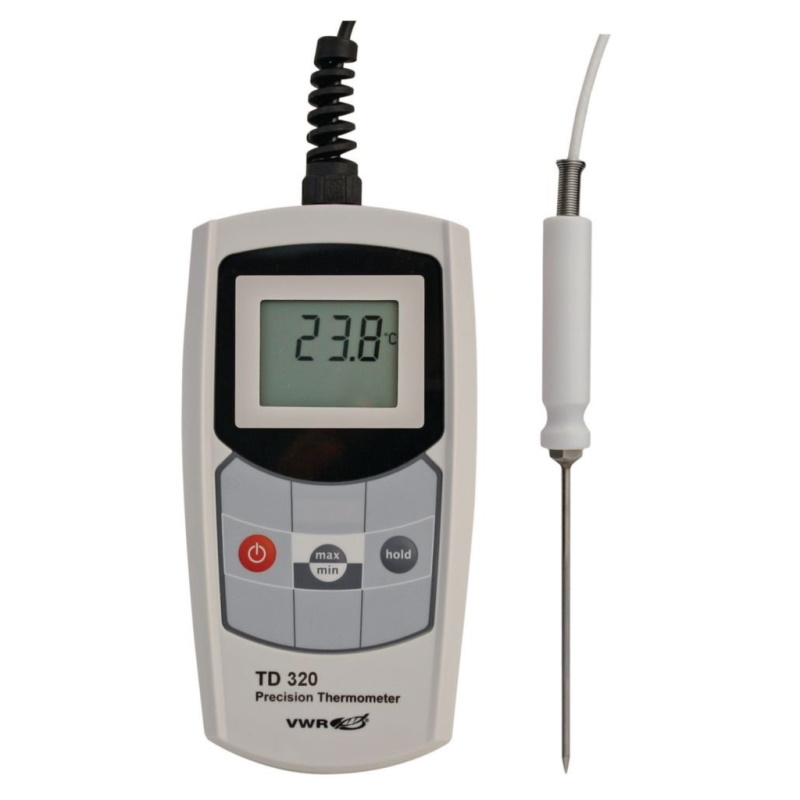Termometry elektroniczne laboratoryjne VWR TD310 / TD320 / TD330