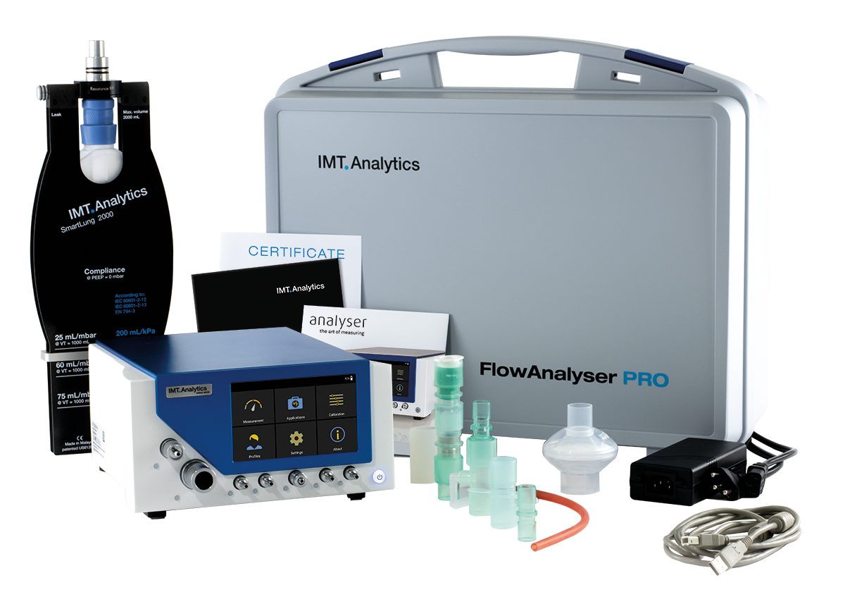 Testery respiratorów (płuca testowe do respiratorów medycznych) IMT Analytics PRO