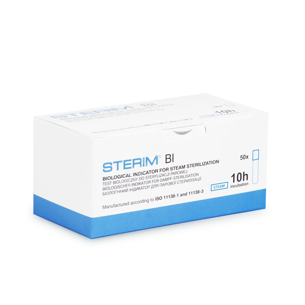Testy biologiczne do sterylizacji parowej Informer Med SRI050