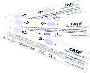 Testy chemiczne do sterylizacji nadtlenkiem wodoru (plazma) CASP test