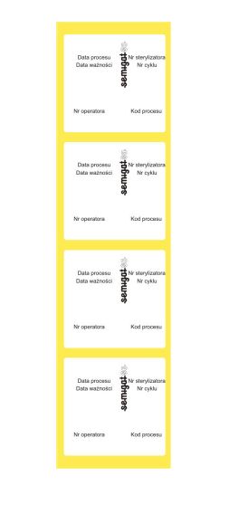 Testy chemiczne do sterylizacji parowej B/D KTG L