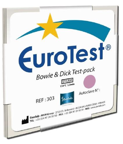 Testy chemiczne do sterylizacji parowej Sterlab EuroTest
