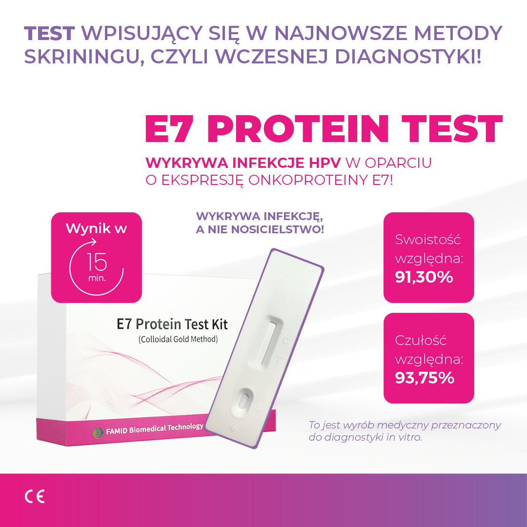 Testy diagnostyczne MobileODT  E7 Protein Test