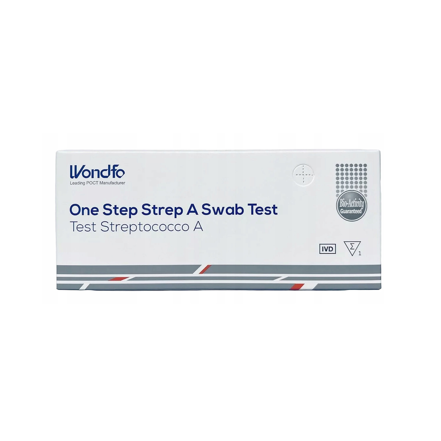 Testy diagnostyczne WONDFO na anginę, Strep A, na paciorkowce typu A, do samokontroli