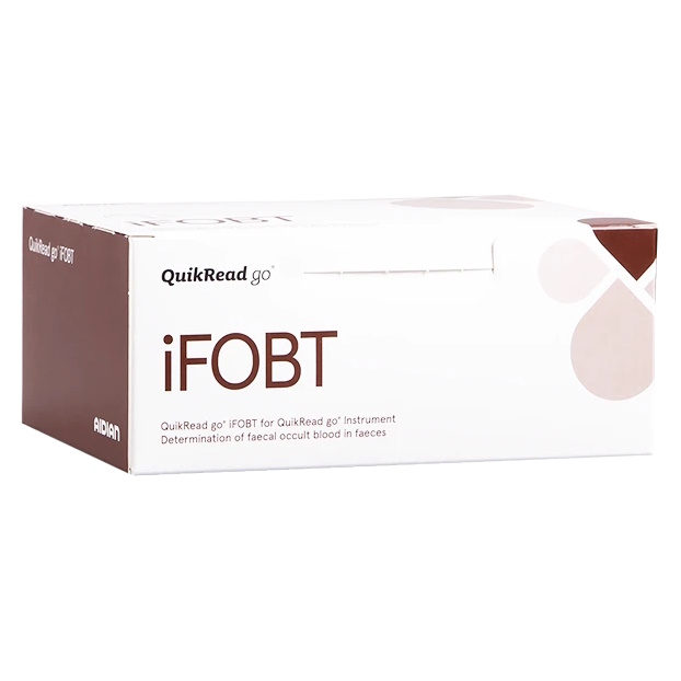 Testy do analizatorów, aparatów do CRP i STREP-A Aidian QuikRead go iFOBT
