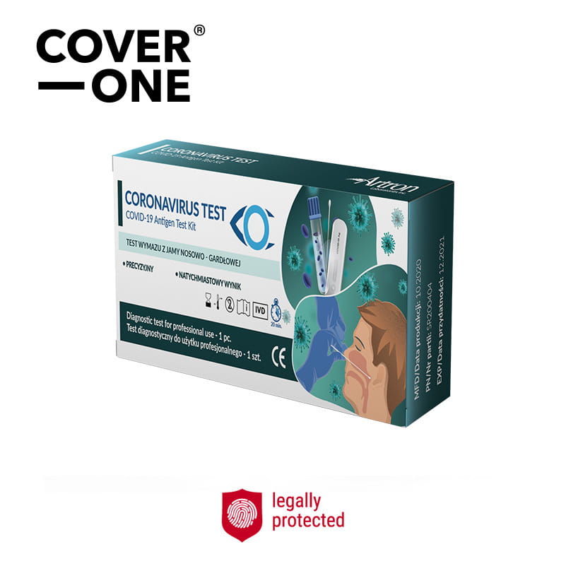 Testy do wykrywania obecności koronawirusa SARS-CoV-2 (COVID-19) Artron Test antygenowy COVID-19