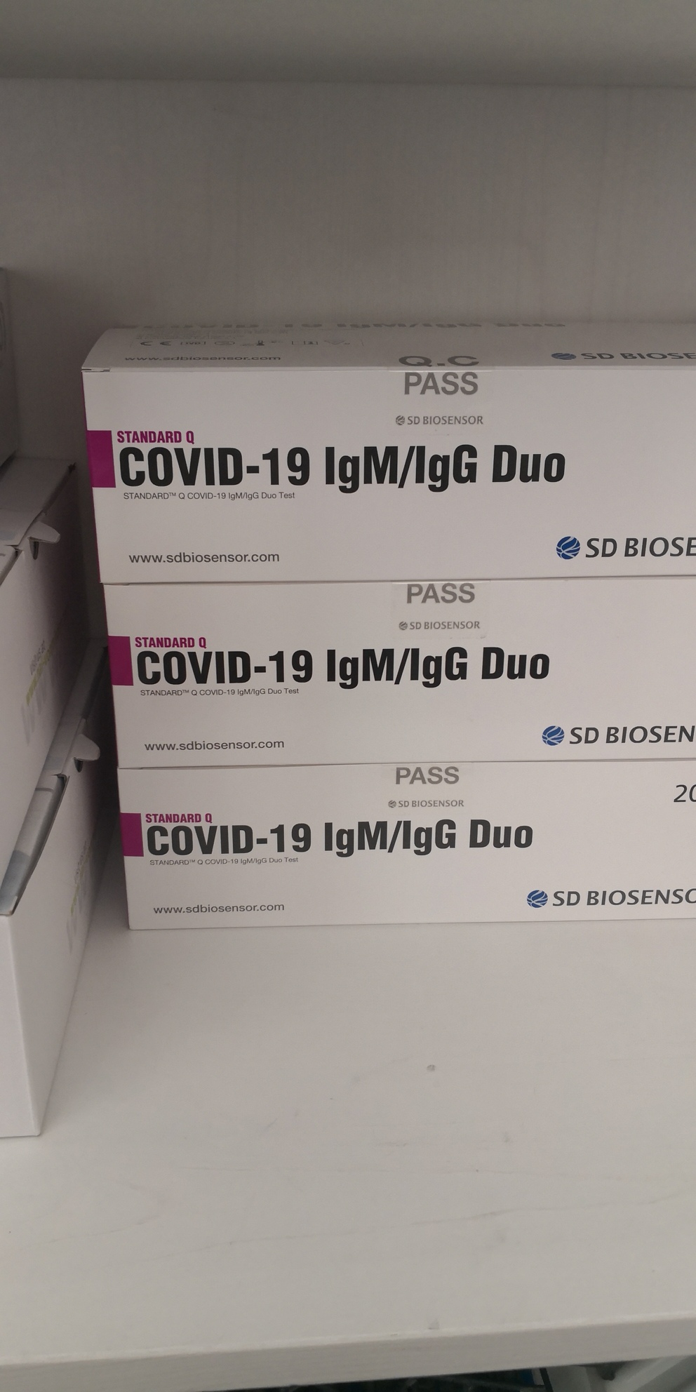 Testy do wykrywania obecności koronawirusa SARS-CoV-2 (COVID-19) Biosensor TESTY KORONAWIRUS