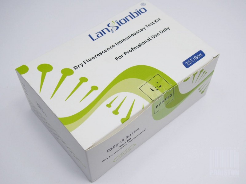Testy do wykrywania obecności koronawirusa SARS-CoV-2 (COVID-19) LANSIONBIO COVID-19 Antigen Test Kit