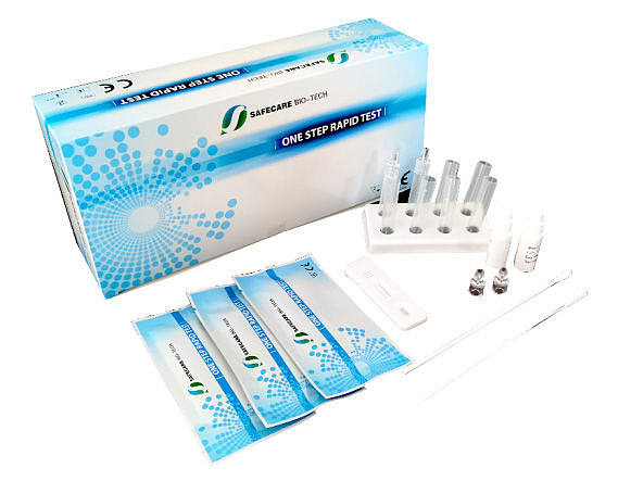 Testy do wykrywania obecności koronawirusa SARS-CoV-2 (COVID-19) Safecare Biotech One step rapid test
