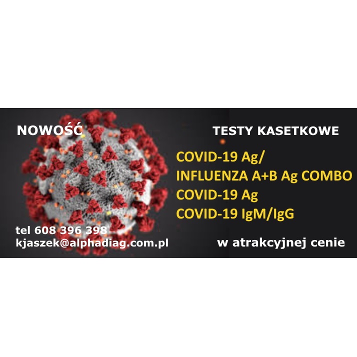 Testy do wykrywania przeciwciał koronawirusa SARS-CoV-2 COVID-19 Artron COVID-19 IgM/IgG Rapid Test Cassette (WB/S/P)