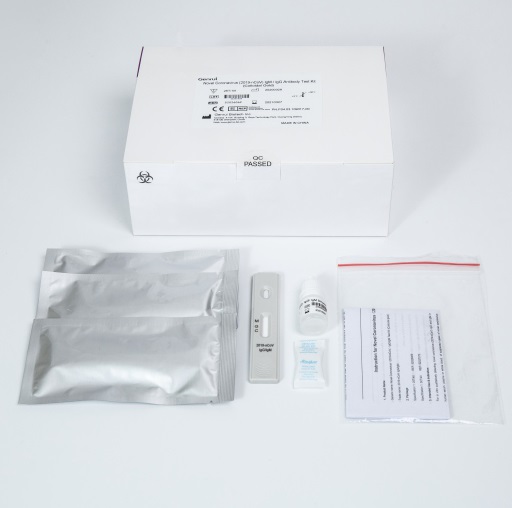 Testy do wykrywania przeciwciał koronawirusa SARS-CoV-2 COVID-19 Genrui (2019-nCoV) SARS-CoV-2 IgG/IgM (Złoto koloidalne)