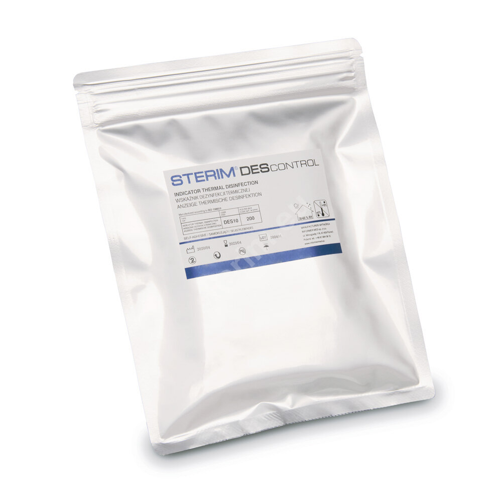 Testy kontroli dezynfekcji termicznej Informer Med Des Control