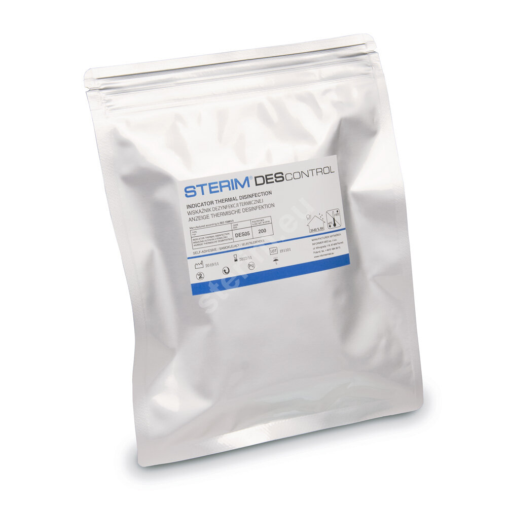 Testy kontroli dezynfekcji termicznej Informer Med Des Control