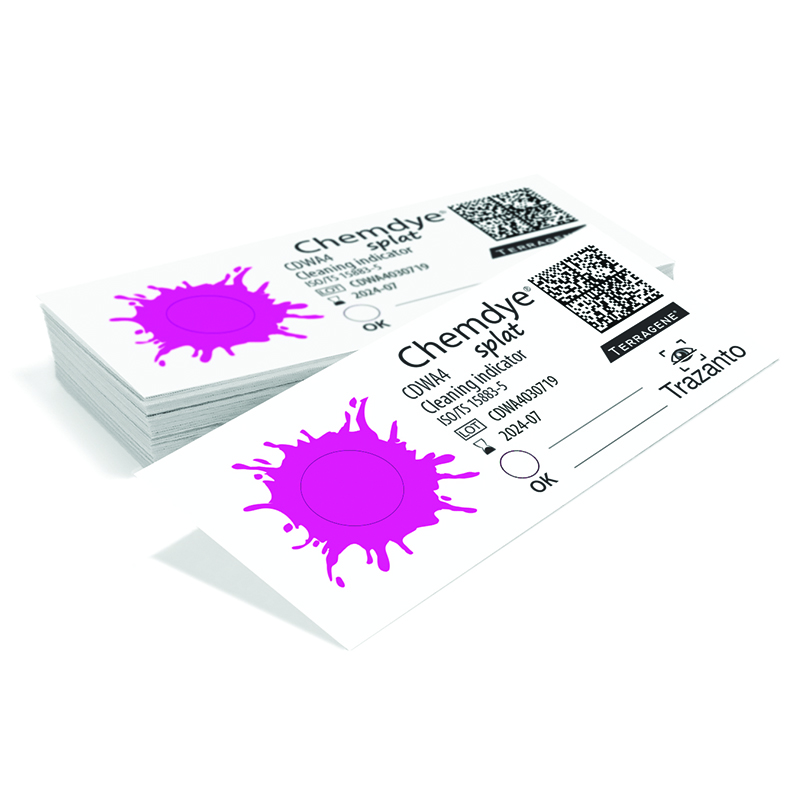 Testy skuteczności mycia w myjniach – dezynfektorach Terragene CDWA4