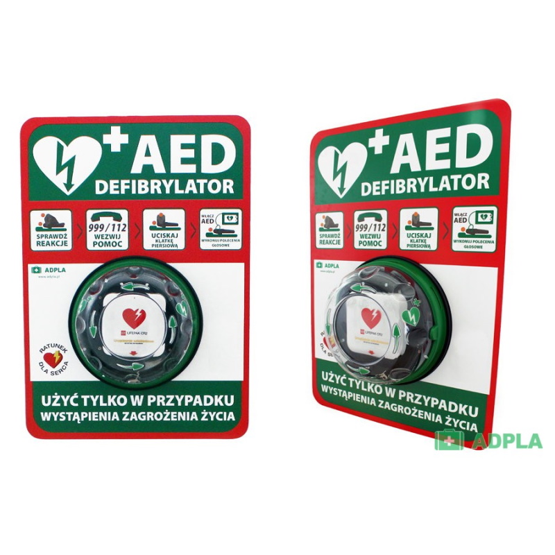Torby, gabloty i szafki na Defibrylatory AED ADPLA 11996-000450