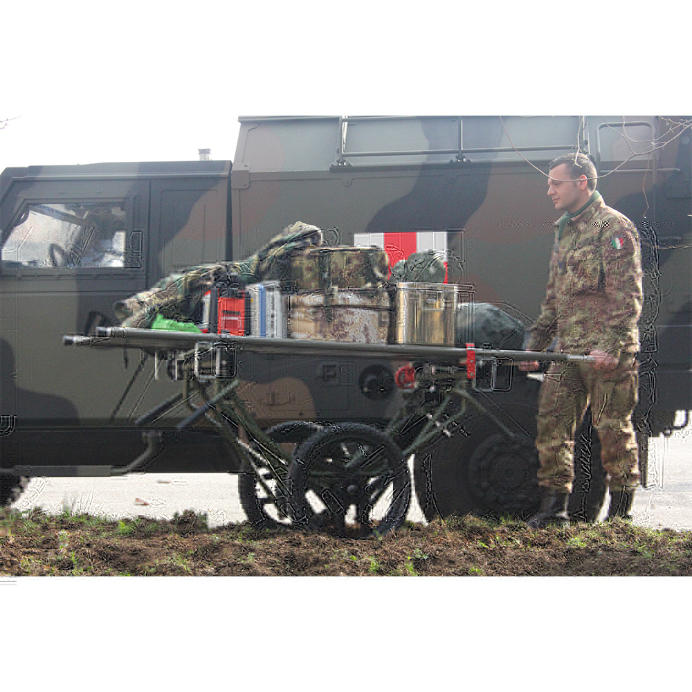 Transportery polowe do noszy ratowniczych Flamor EL2000 / EL3000